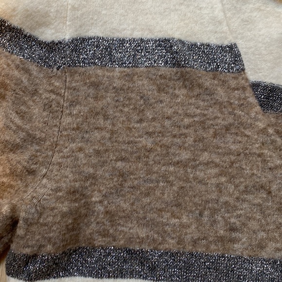 Veronica Beard Miley Colorblock Metallic Pullover Sweater - Picture 6 of 11